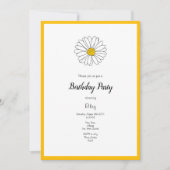 Gele en witte dagen en patronen kaart (Voorkant)