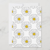 Gele en witte dagen en patronen kaart (Achterkant)