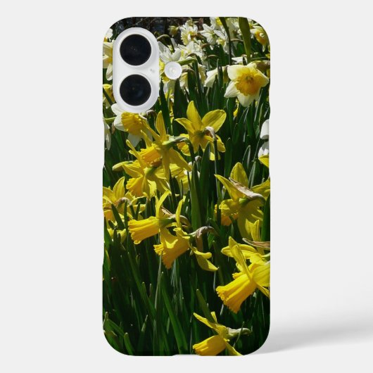Gele en witte deffodils Spring Flowers Case-Mate iPhone Case (Achterkant)