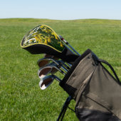Gele en witte deffodils Spring Flowers Golfheadcover (Insitu)