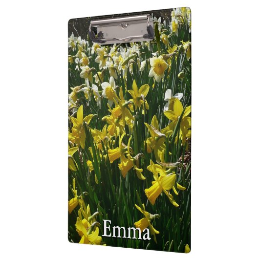 Gele en witte deffodils Spring Flowers Klembord (Links)