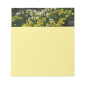 Gele en witte deffodils Spring Flowers Notitieblok (Voorkant)