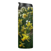 Gele en witte deffodils Spring Flowers Thermosbeker (Geroteerd rechts)