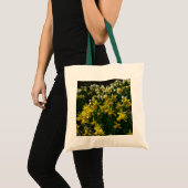 Gele en witte deffodils Spring Flowers Tote Bag (Voorkant (product))