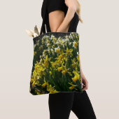 Gele en witte deffodils Spring Flowers Tote Bag (Dichtbij)