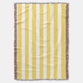 Gele en witte dekletjes deken (Voorkant Verticaal)