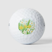 Gele en witte deviezen in de lente golfballen (Voorkant)