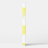 Gele en witte grote poka-hondentas Case-Mate iPhone case (Achterkant / Rechts)