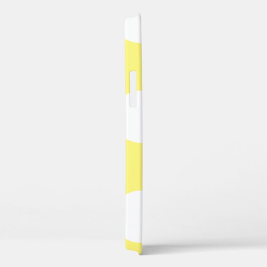 Gele en witte grote poka-hondentas Case-Mate iPhone case (Achterkant / Rechts)