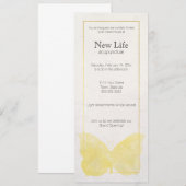 Gele en Witte Kaart van het Rek van de Bedrijfs va (Voorkant / Achterkant)