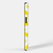 Gele en Witte Madeliefjes en Stippen Case-Mate iPhone Case (Achterkant / Rechts)