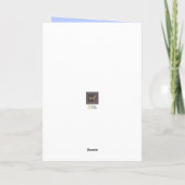 Gele en witte Pansies krijgen goed Kaart (Achterkant)