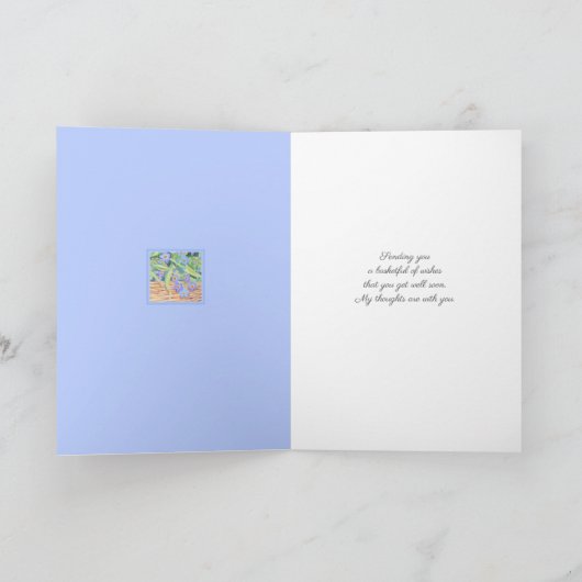 Gele en witte Pansies krijgen goed Kaart (Binnen)