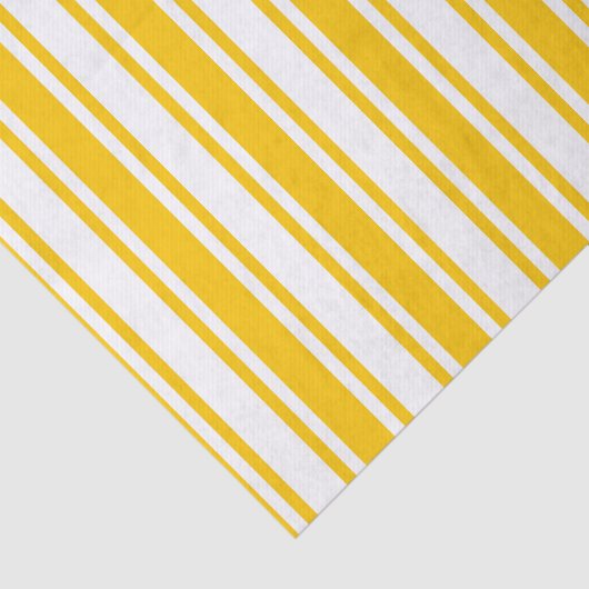 Gele en witte snoepjes strepen tissuepapier (Detail)