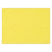 Gele en Witte Stippen Tafelkleed (Voorkant (Horizontaal))