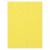 Gele en Witte Stippen Tafelkleed (Voorkant)
