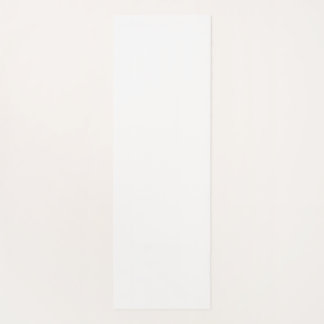 Gele en witte yoghimat yogamat