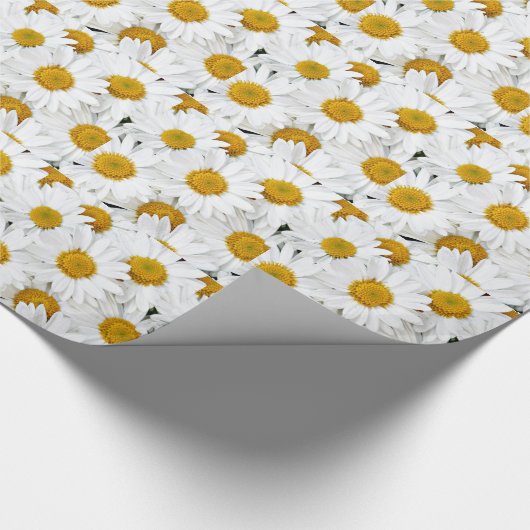 Gele en witte zeeduivel cadeaupapier (Hoek)