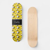 Gele en zwarte bijen skateboard (Voorkant)