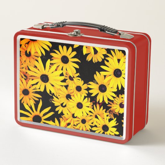 Gele en zwarte bloemen (Voorkant)