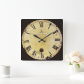  gele en zwarte franse muur klok (Huis)