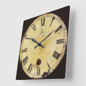  gele en zwarte franse muur klok (Hoek)