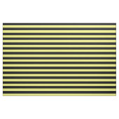 Gele en zwarte strepen stof (Yard (91,4 cm))