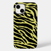 Gele en zwarte vingerafdrukken Case-Mate iPhone case (Achterkant)
