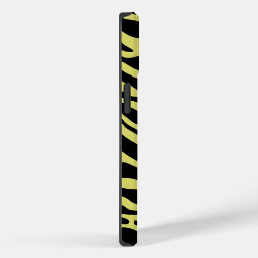 Gele en zwarte vingerafdrukken Case-Mate iPhone case (Achterkant / Rechts)