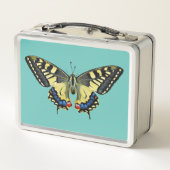 Gele en zwarte vlinder (Achterkant)