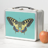 Gele en zwarte vlinder (In situ)