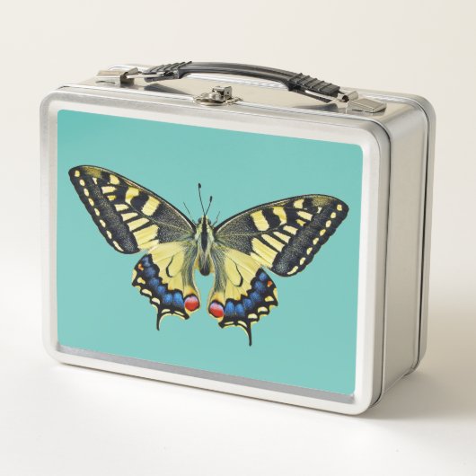 Gele en zwarte vlinder (Voorkant)