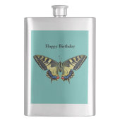 Gele en zwarte vlinder flacon (Voorkant)