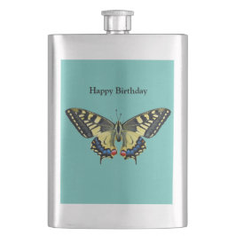 Gele en zwarte vlinder flacon