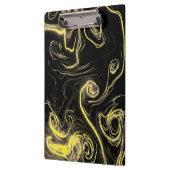 Gele en zwarte zwammen klembord (Links)