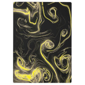 Gele en zwarte zwammen klembord (Achterkant)