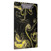 Gele en zwarte zwammen klembord (Rechts)