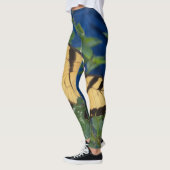 Gele en zwarte zwantstaartvlinder leggings (Links)