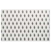 Gele eogige pinguïn stof (Yard (91,4 cm))