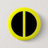 Gele Equality Button (Voorkant)