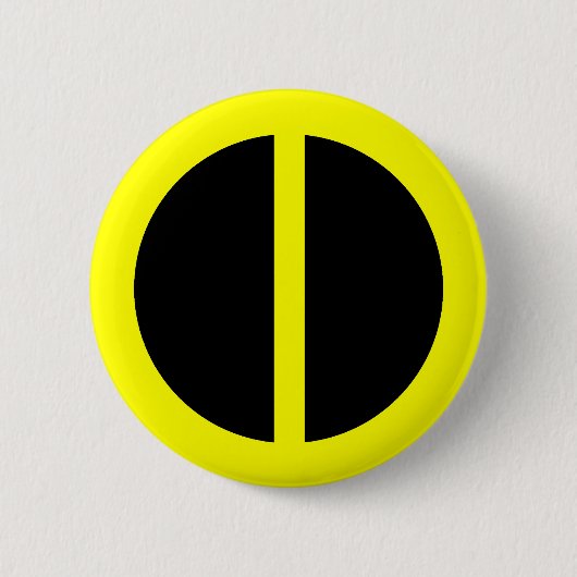 Gele Equality Button (Voorkant)