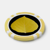 Gele Espenblad #5 Poker Chips (Enkel)