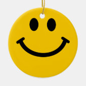 Gele face Ornament Decoration (Voorkant)