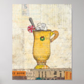 Gele feestdag poster (Voorkant)