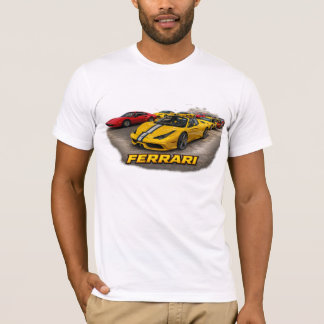 GELE FERRARI T-SHIRT