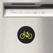 Gele Fiets Magneet (Insitu (Vaatwasser))