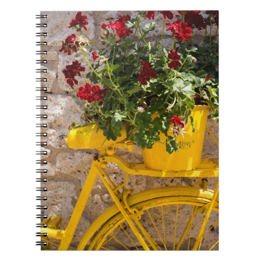 Gele fiets notitieboek (Voorkant)