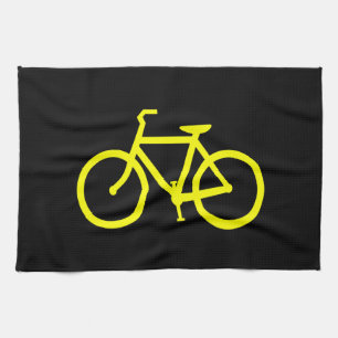 Gele Fiets Theedoek