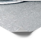 Gele fietsen poster (Hoek)