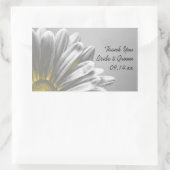 Gele finale hooglichten Boordenband Dank u Labels (Tas)